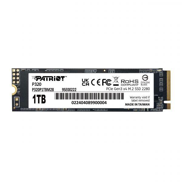 SSD PATRIOT P320 (1 TB - PCI Express 3.0)