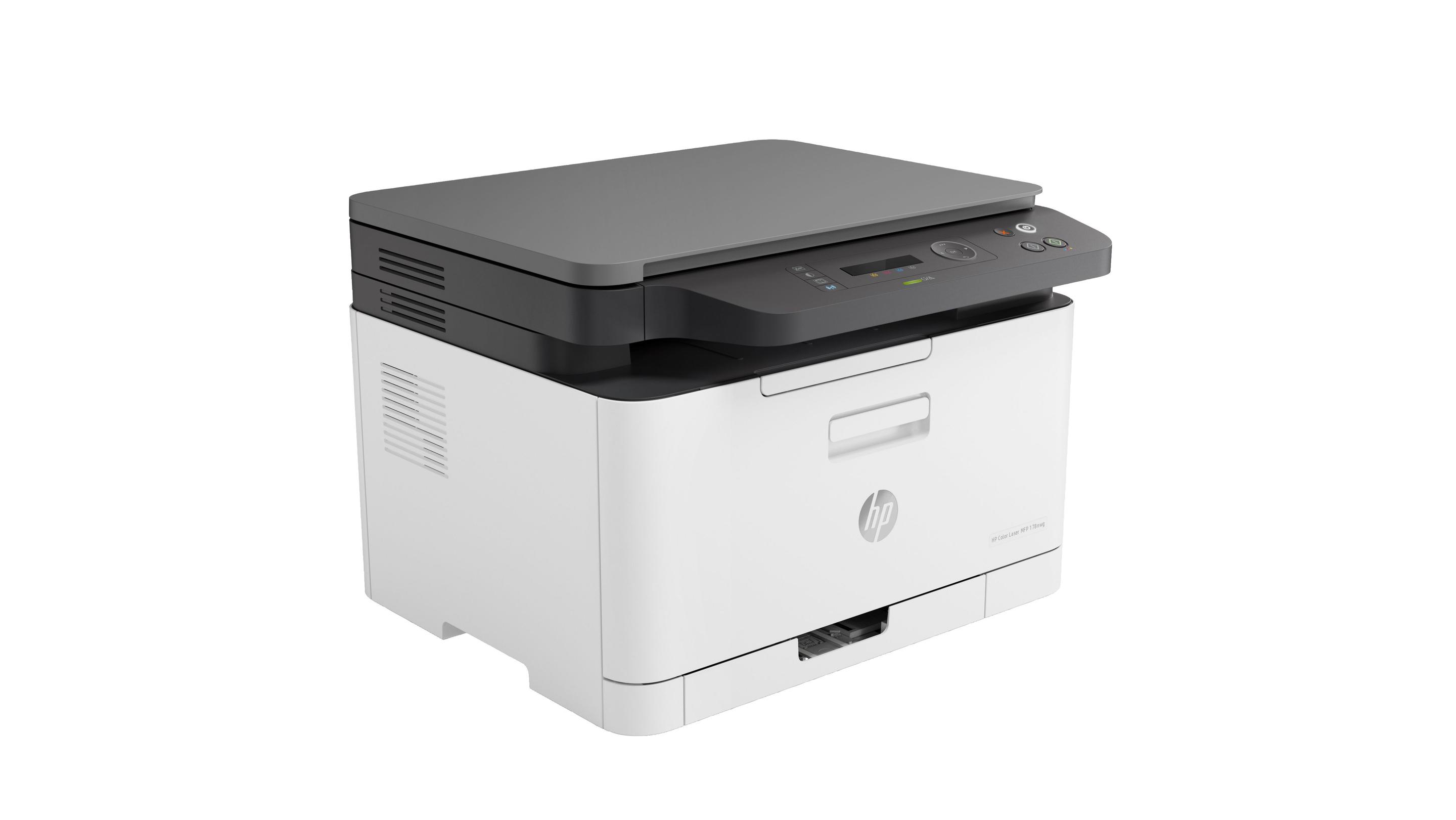 Impressora Laser Multifunções HP Color Laser MFP 178nw (A4 - Impressão a cores - 150 folhas - Branco e Cinzento) — miniatura 2