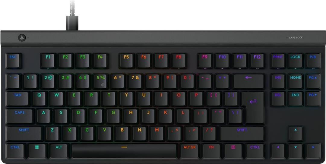 Teclado LOGITECH G515 TKL Wired (Inglês - Logitech GL Tactile - Sem teclado numérico - Preto)