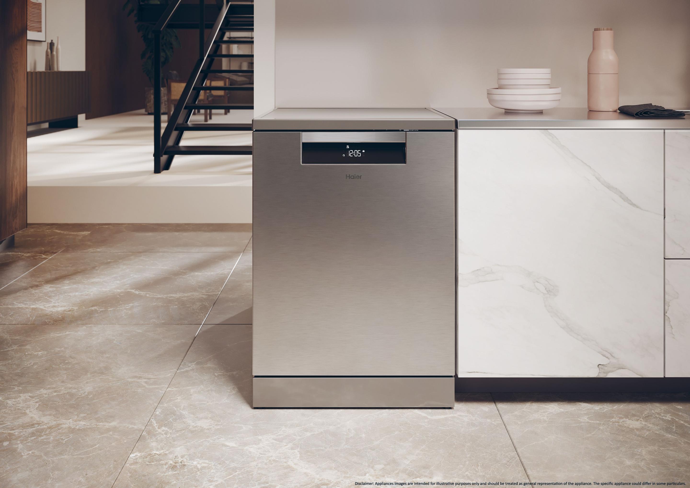 Máquina de Lavar Loiça Independente HAIER I-Pro Shine Series 7 XF4A4M4PX (14 talheres - B - Intensive 75°C - Cinzento), miniatura 12
