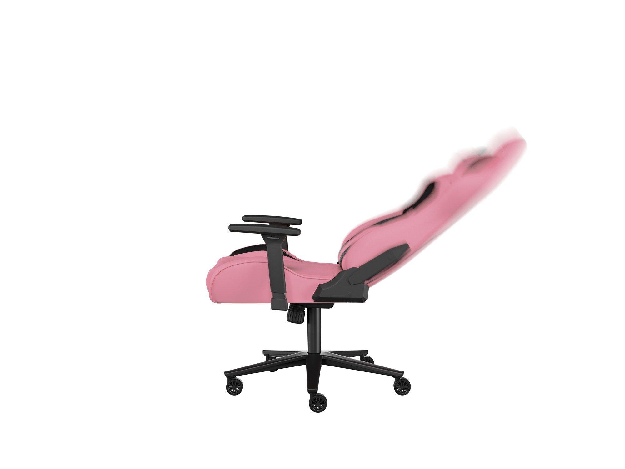 Cadeira Gaming GENESIS Nitro 720 (150 kg - 46,5-53,5 cm - Tecido - Preto/Rosa) — miniatura 3