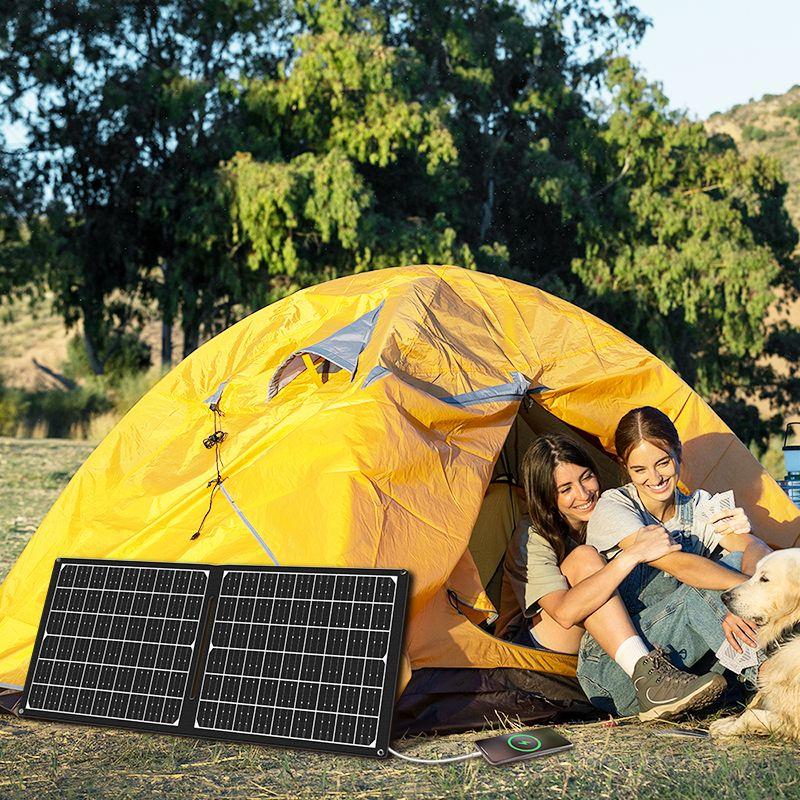 Painel Solar Dobrável LOGILINK PA0341 (Preto), miniatura 4