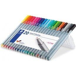 Estojo de Marcadores de Ponta Fina STAEDTLER triplus 334 SB20 (20 unidades), miniatura 4