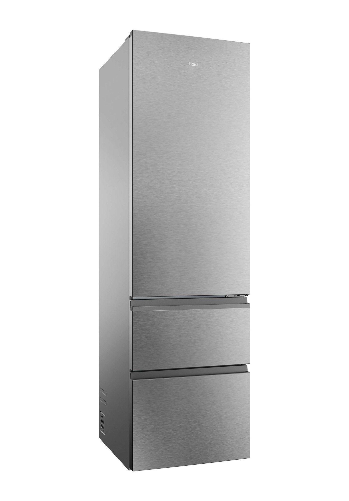 Frigorífico Combinado Independente HAIER HTR3620ENMG (414 l - 205x59,5x66,7 cm - 205 cm - Prateado) — miniatura 3