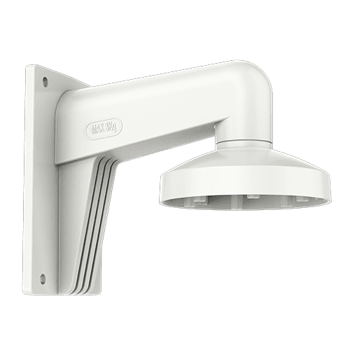 Suporte de Parede para Câmara Dome HIKVISION DS-1273ZJ-130 (Exterior - Liga de Alumínio - Branco)