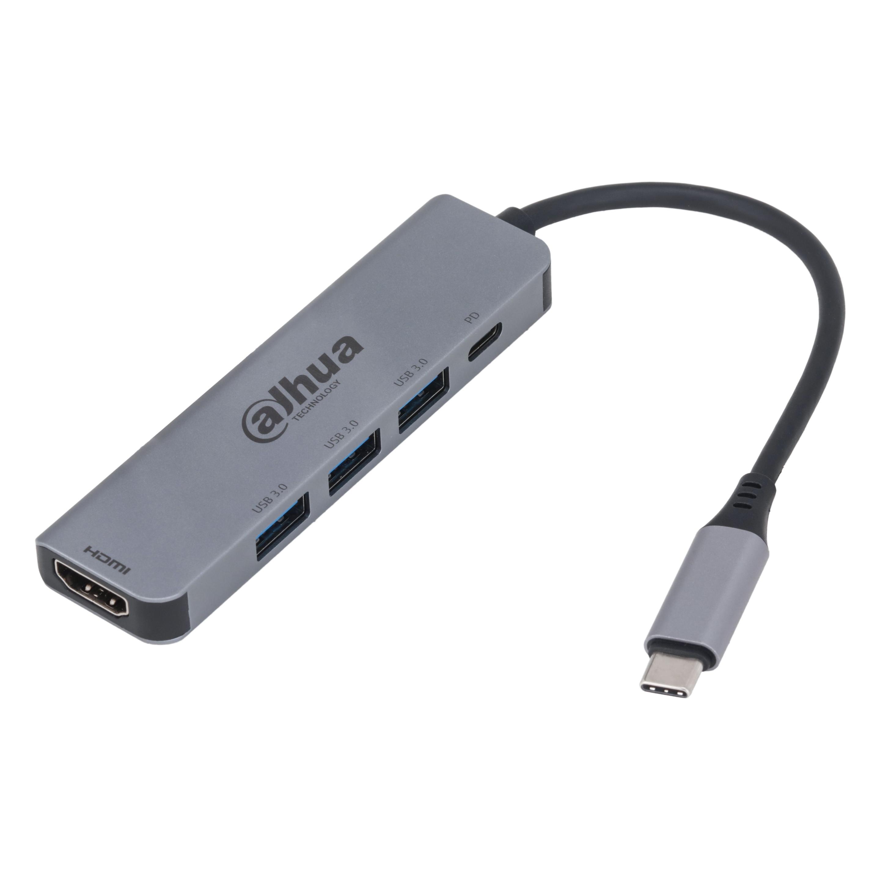 Hub USB-C DAHUA TC35 (Cinzento) — miniatura 3
