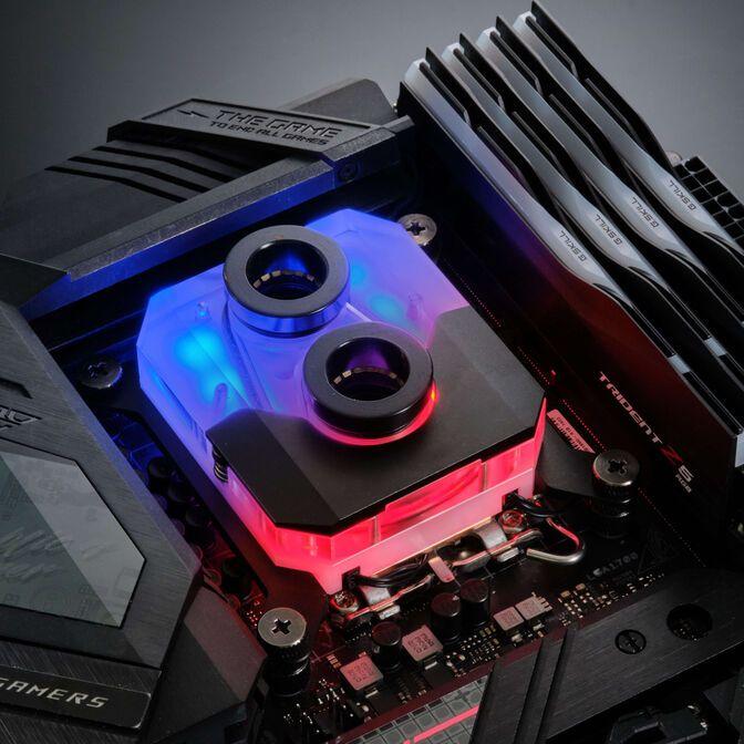 Bloco de Refrigeração Líquida para CPU PHANTEKS Glacier EZ-Fit 450 (Preto) — miniatura 4
