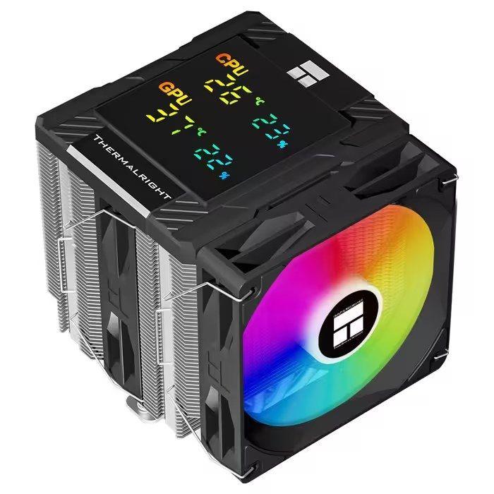 Cooler CPU THERMALRIGHT Peerless Assassin 120 Digital ARGB (120 mm - Azul, verde, vermelho - 4 pinos - Preto) — miniatura 4