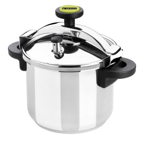 Panela de Pressão MONIX Classica M530001 (Preto e Inox)