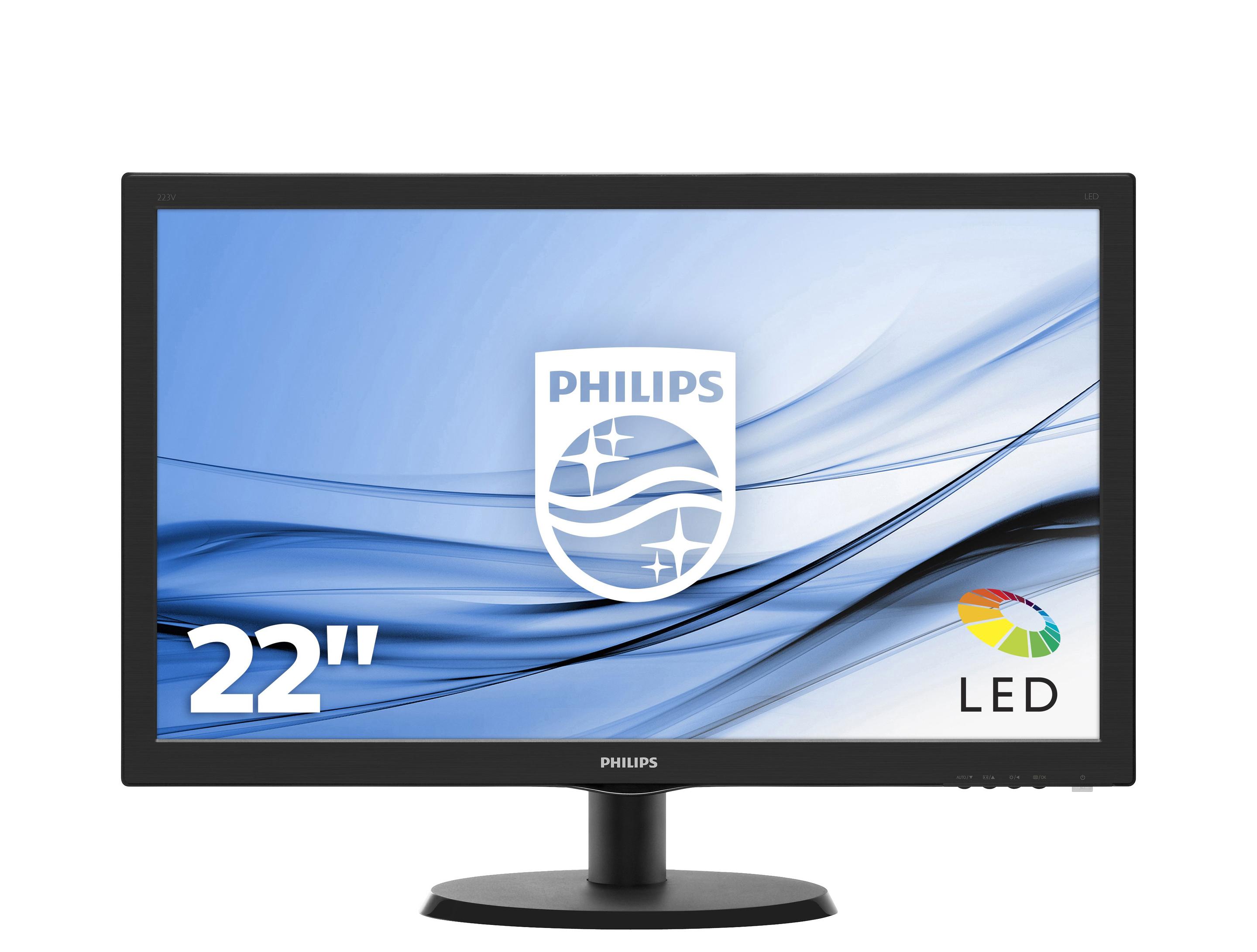 Monitor PHILIPS 223V5LSB2/10 (21,5" Full HD - Preto) — miniatura 3