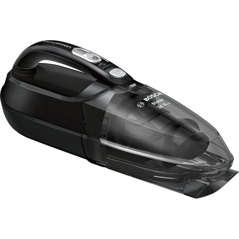 Aspirador de Mão Recarregável BOSCH BHN24L (Altura 13,5 cm - Preto)