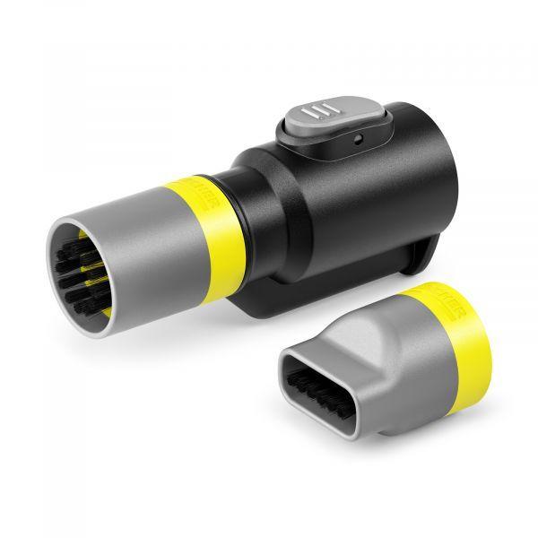 Bocal para Limpeza de Calçado KARCHER ShoeCleaner SE 3 Compact SE 4,5,6 (Altura 12,4 cm - Preto, Cinzento e Amarelo)