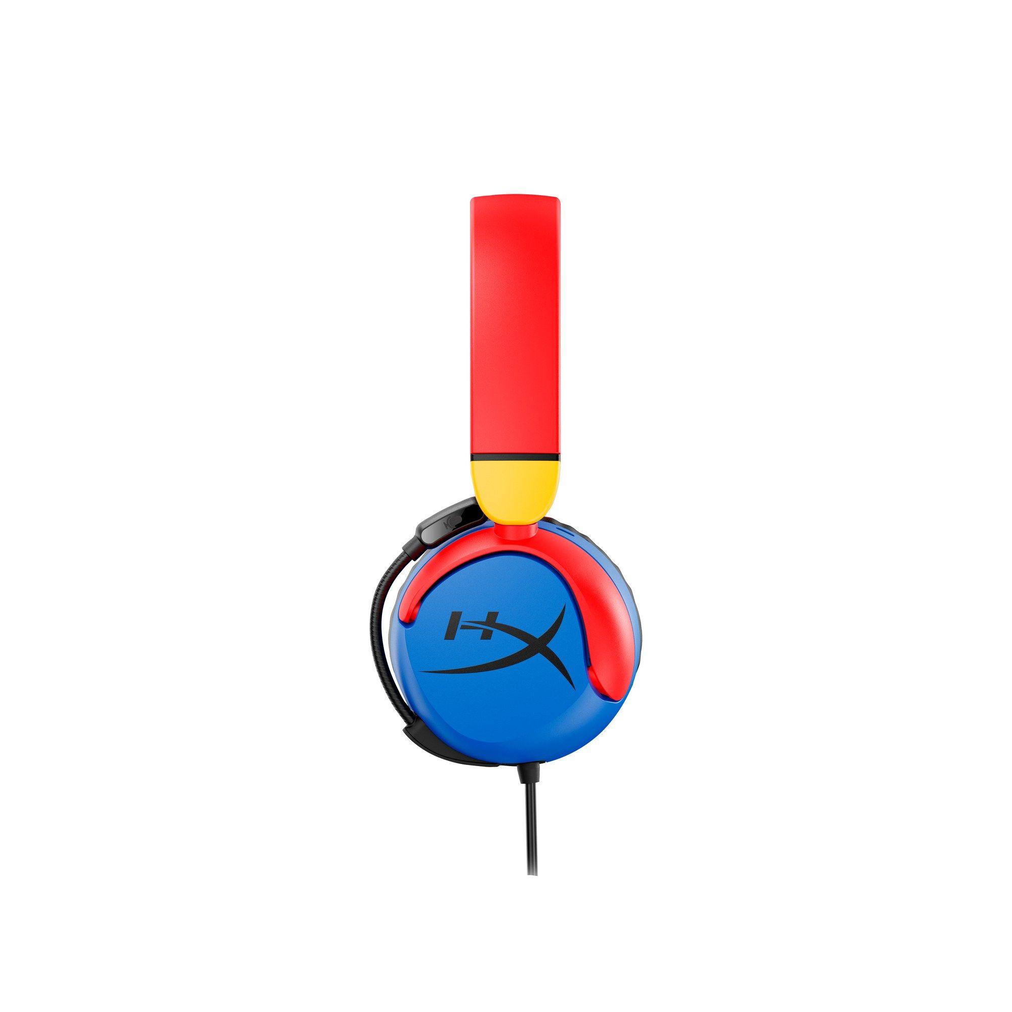 Headset Gaming HYPERX Cloud Mini (Binaural - Com fios - Supra-aural - Vermelho/Azul) — miniatura 6