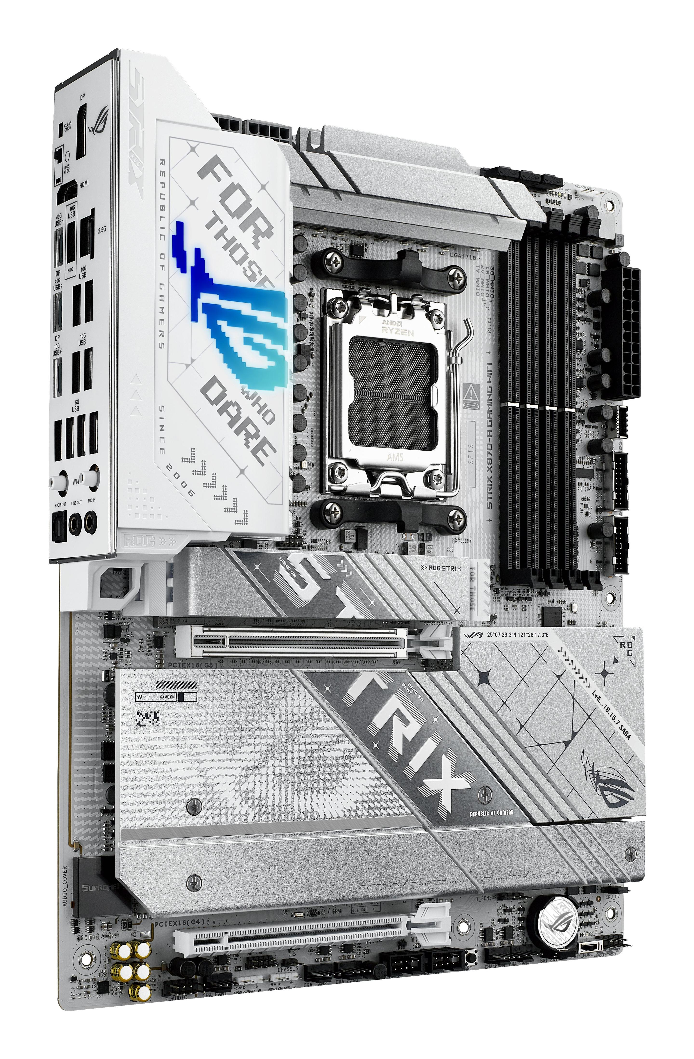 Motherboard ASUS ROG STRIX X870-A GAMING WIFI (AM5 - ATX - Duplo canal - Alumínio) — miniatura 4