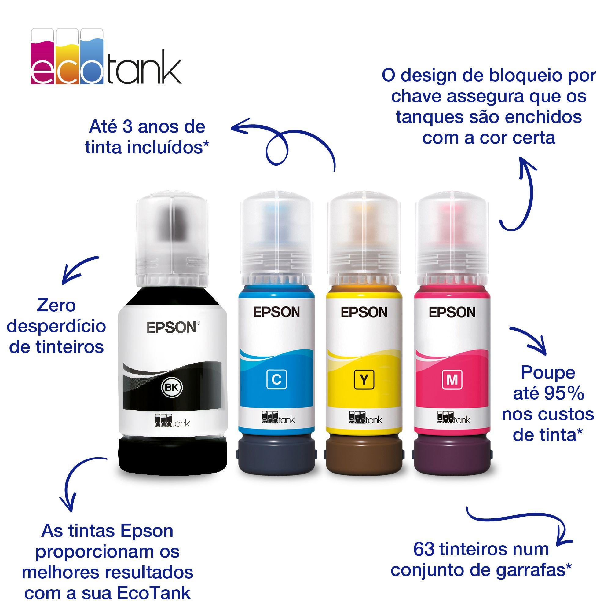 Garrafa de Tinta EPSON 102 (Preto) — miniatura 2