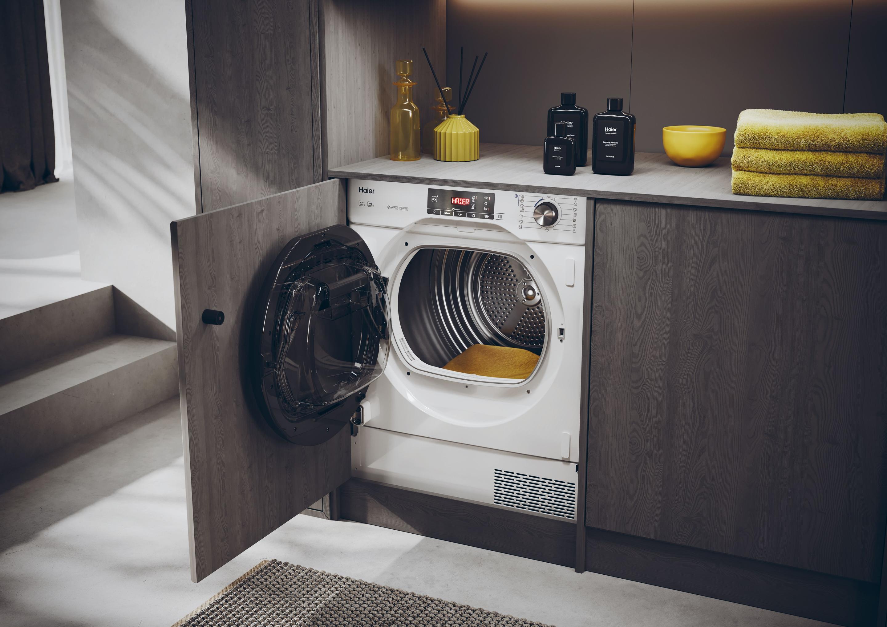 Máquina de Secar Roupa Encastre HAIER HDBIH7A2TBEXS (Altura 85 cm - 85 cm - 7 kg - Não aplicável), miniatura 5