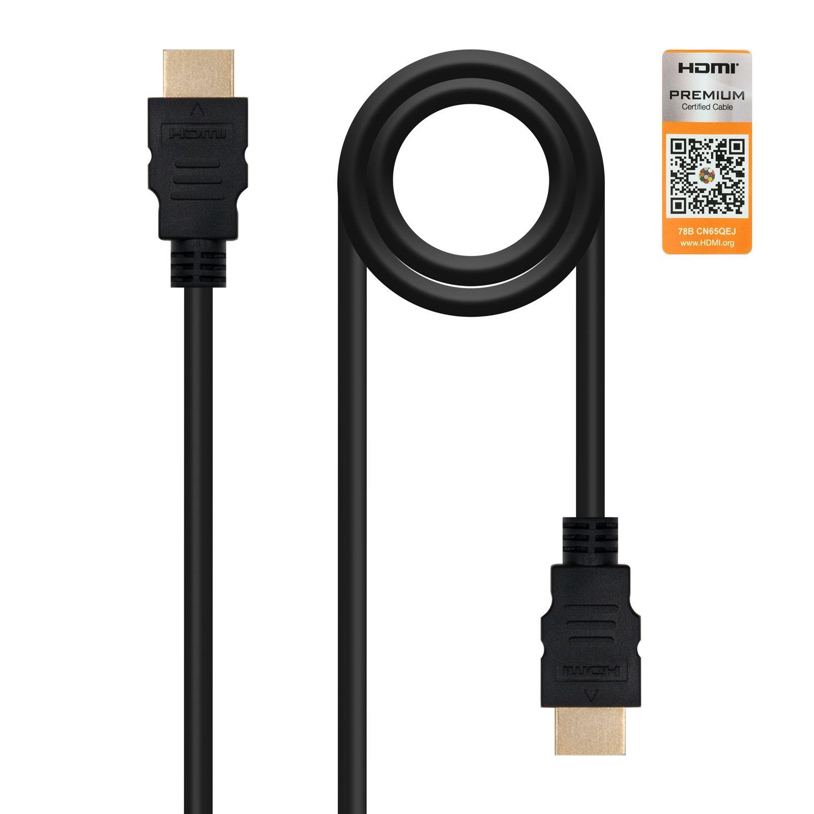Cabo HDMI NANOCABLE 10.15.3603 (3 m - 60 Hz - HDMI Type A - Preto)