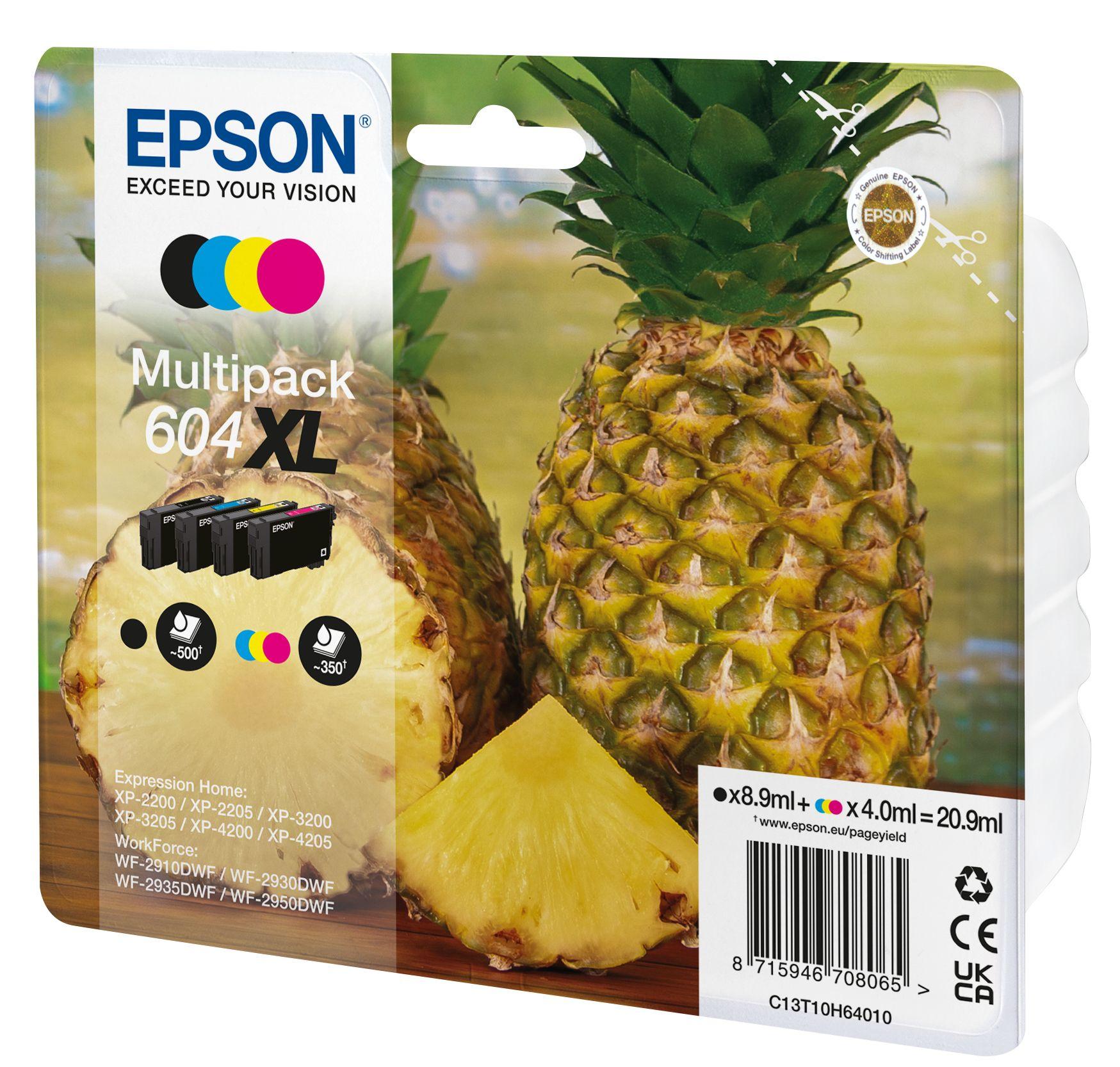 Pack de 4 Tinteiros EPSON 604XL (Preto, Ciano, Magenta e Amarelo) — miniatura 8
