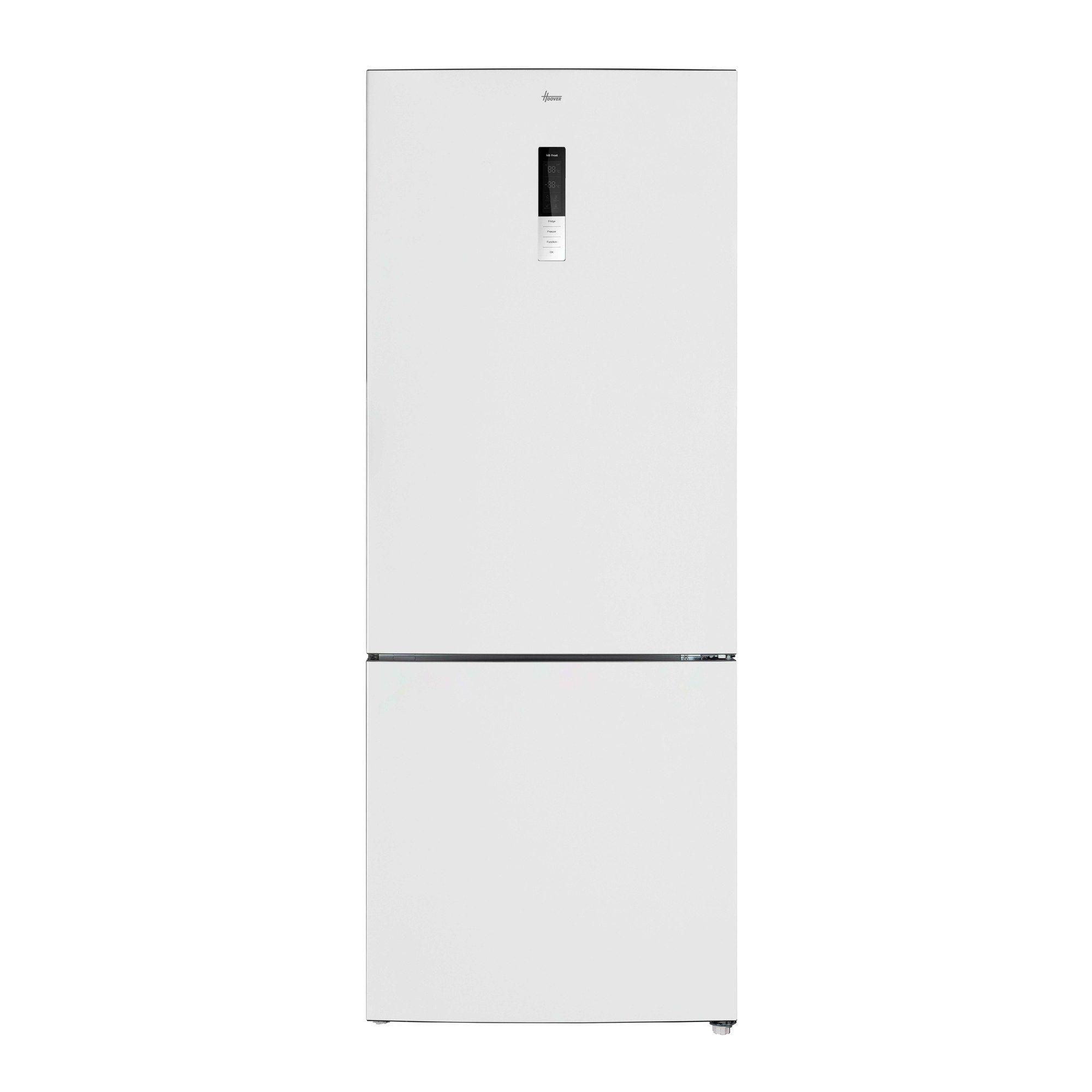 Frigorífico Combinado Independente HOOVER HOCG5T718EW1 (442L - 185,5x70,3x70,3 cm - 186 cm - Branco)
