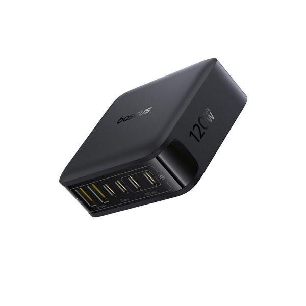 Carregador de Secretária BASEUS Enerfill FH21 (120 W - GaN - Preto), miniatura 3