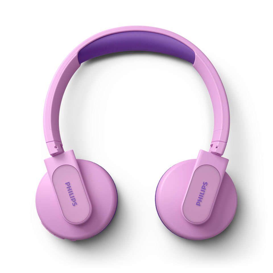 Auscultadores Infantis PHILIPS TAK4206PK/00 (Binaural - Com fios e sem fios - Supra-aural - Rosa), miniatura 6