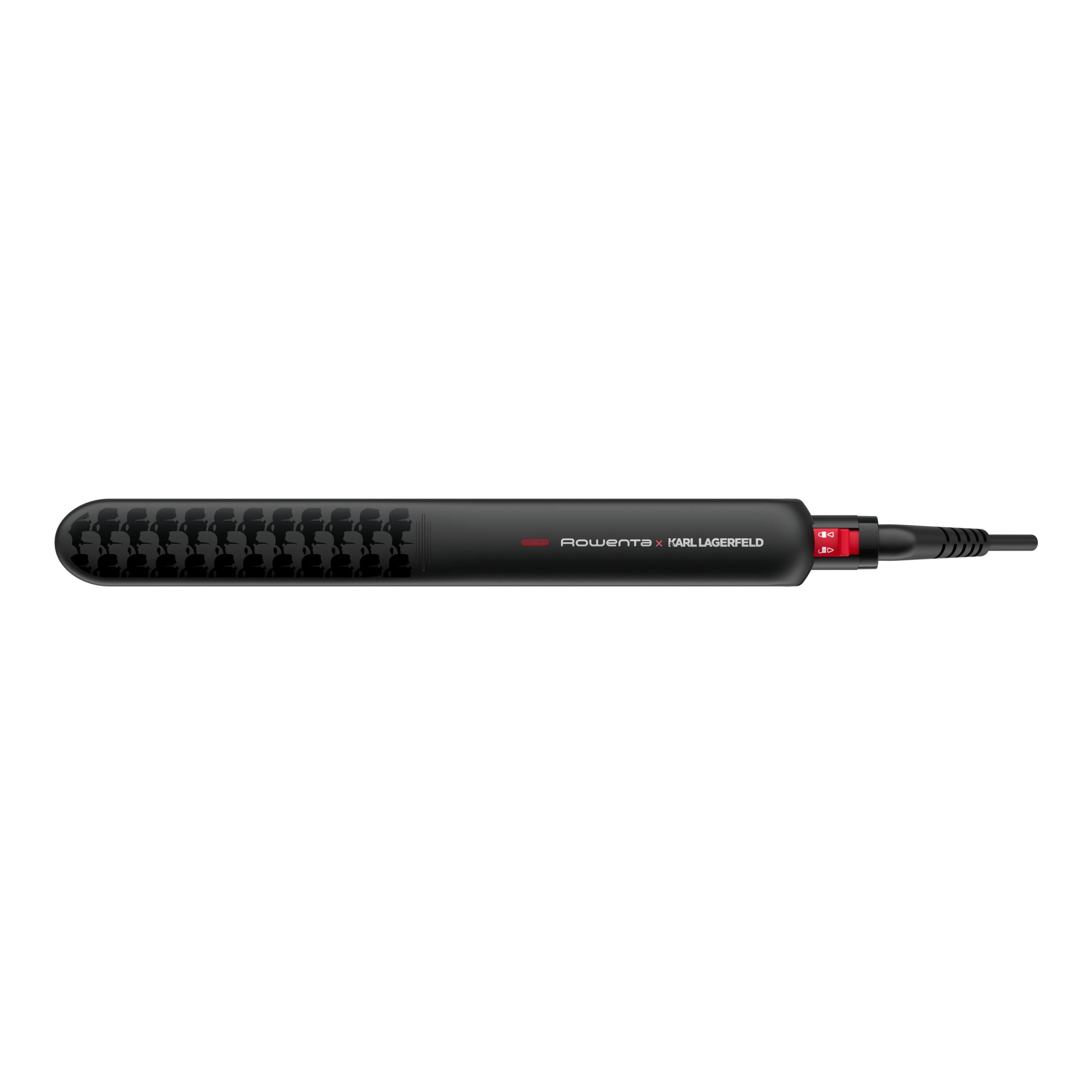 Alisador de Cabelo ROWENTA SF321LF0 Optiliss (Cerâmica turmalina - Preto/Vermelho) — miniatura 2