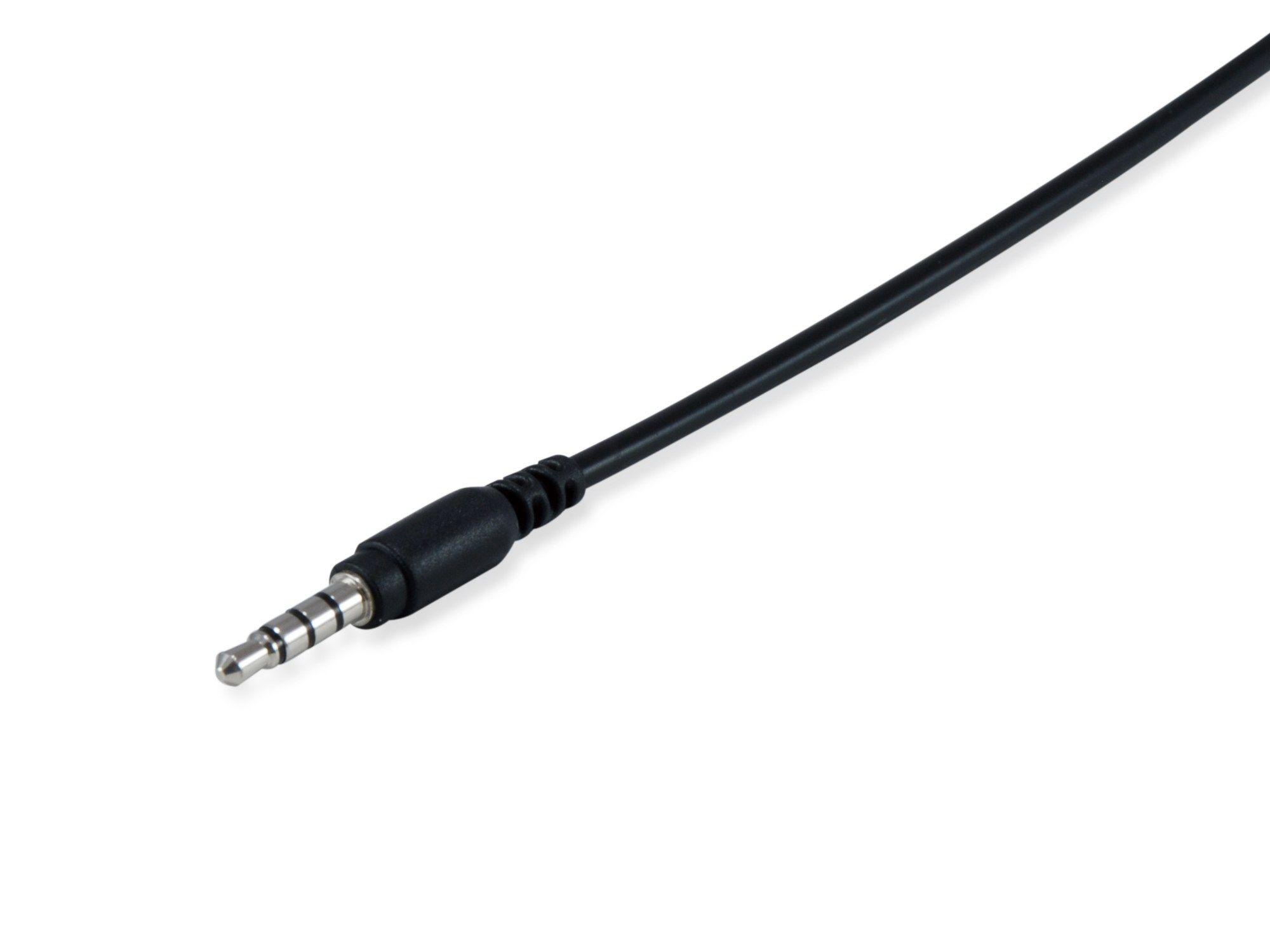 Headset com Microfone EQUIP 245302 (Binaural - Com fios - Circum-aural - Preto), miniatura 3