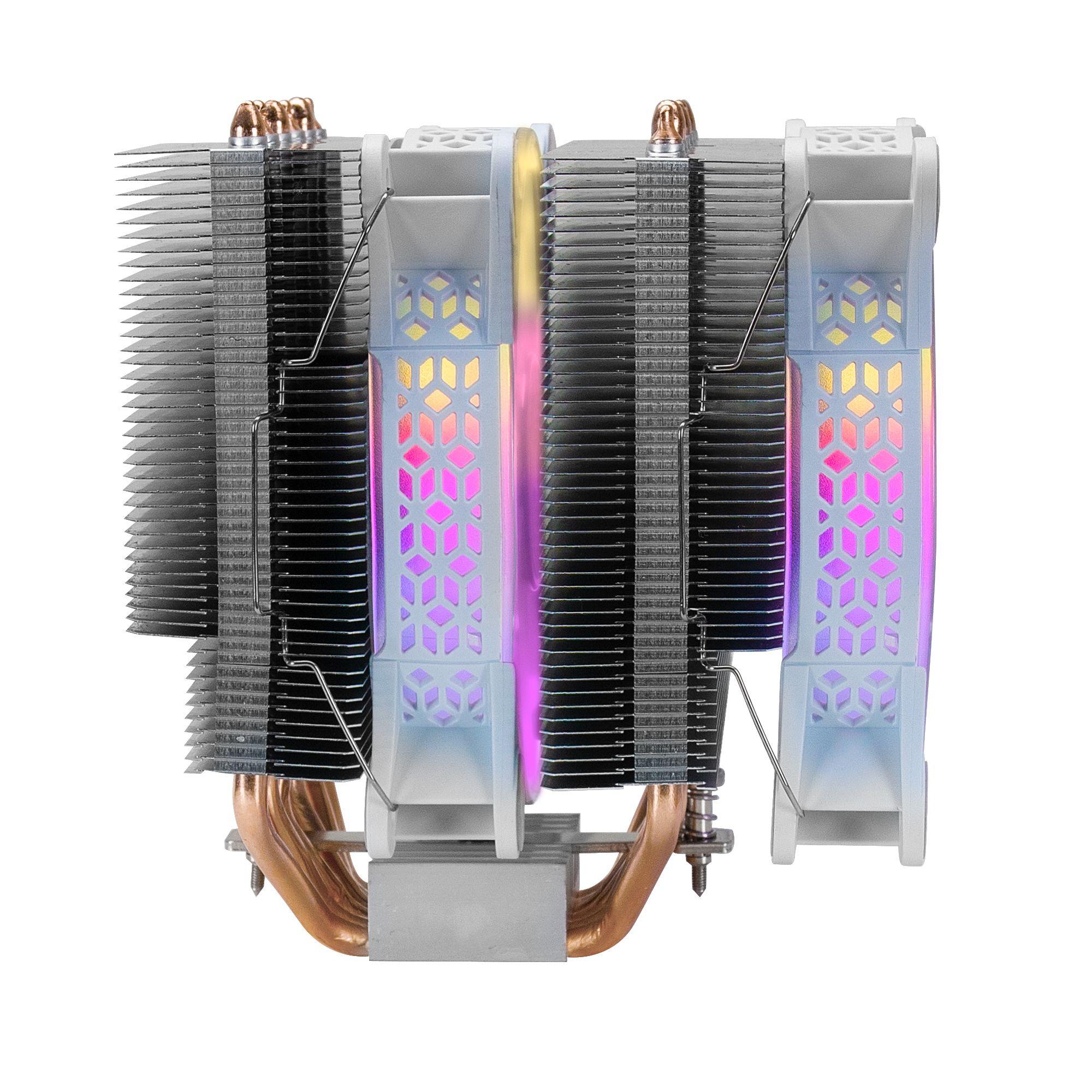 Dissipador de CPU MARS GAMING MCPUXTW (120 mm - 1600 RPM - 4-pin - Branco), miniatura 4