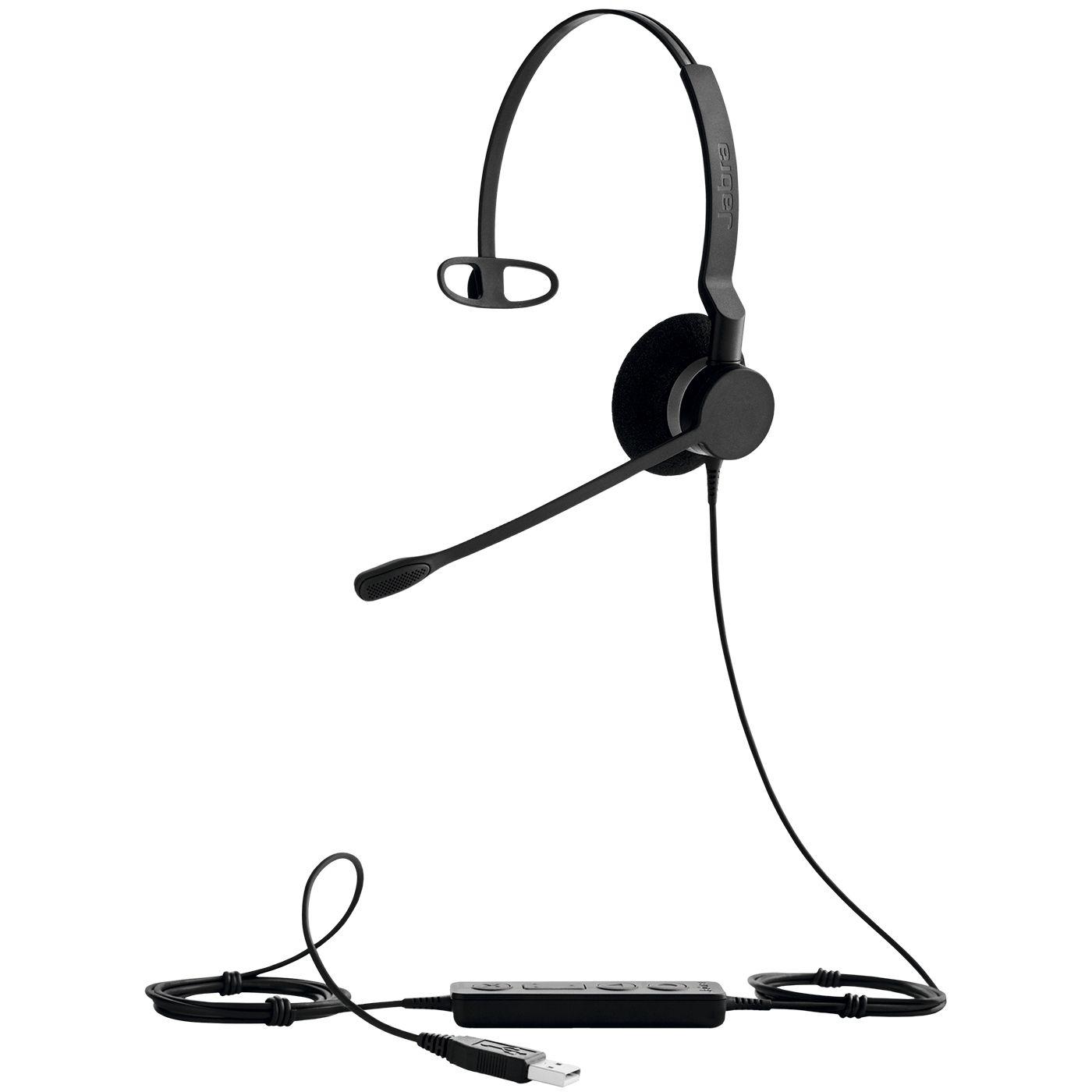 Headset Call Center JABRA Biz 2300 MS USB Mono (Monofónico - Com fios - Supra-aural - Preto), miniatura 4