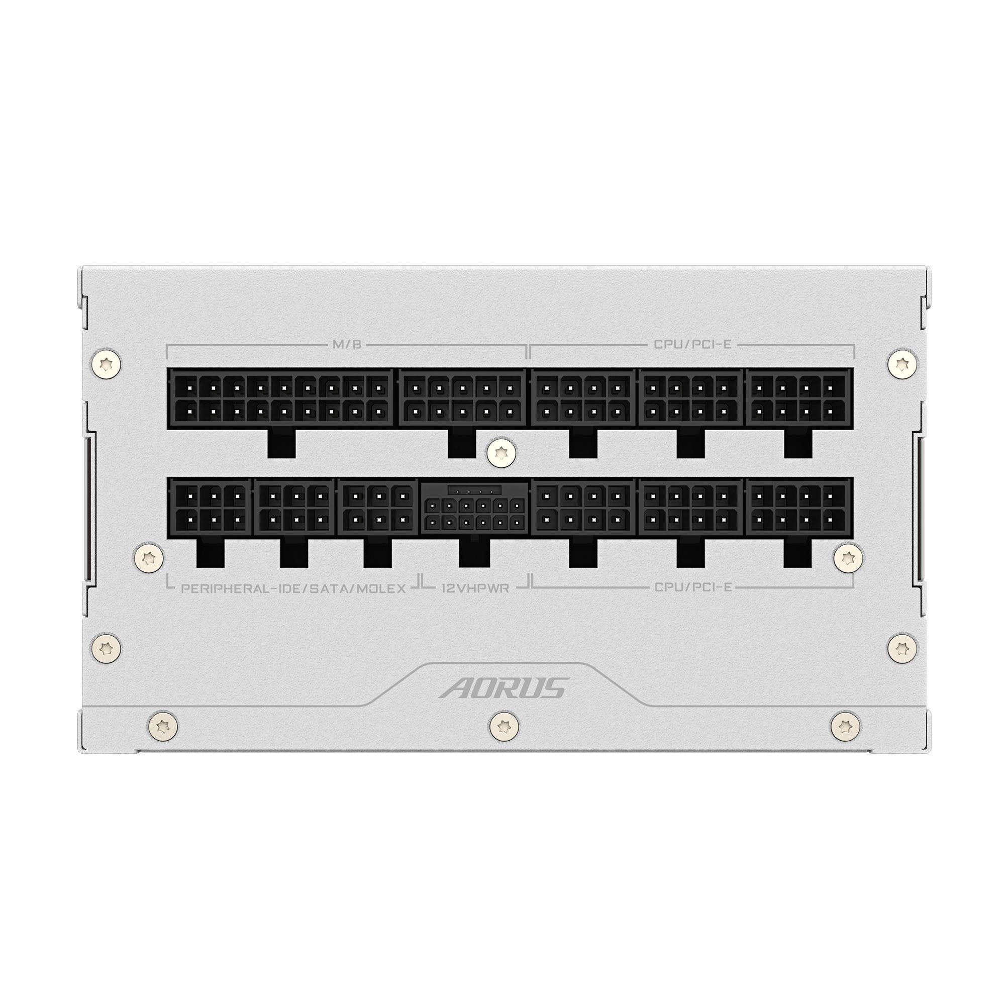 Fonte de Alimentação GIGABYTE GP-AE850PM PG5 ICE EU (ATX - 850 W - 80 Plus Platinum - Branco), miniatura 7