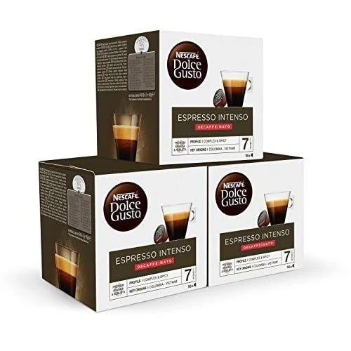 Cápsulas de Café NESTLÉ Dolce Gusto Espresso Intenso Descafeinado 12569669 (Espresso descafeinado)