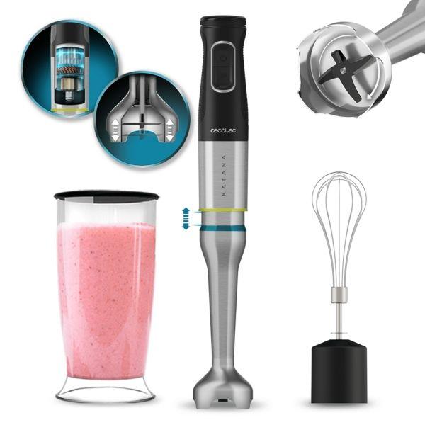 Varinha Mágica CECOTEC Katana 15 Cream B (1500 W - Preto)