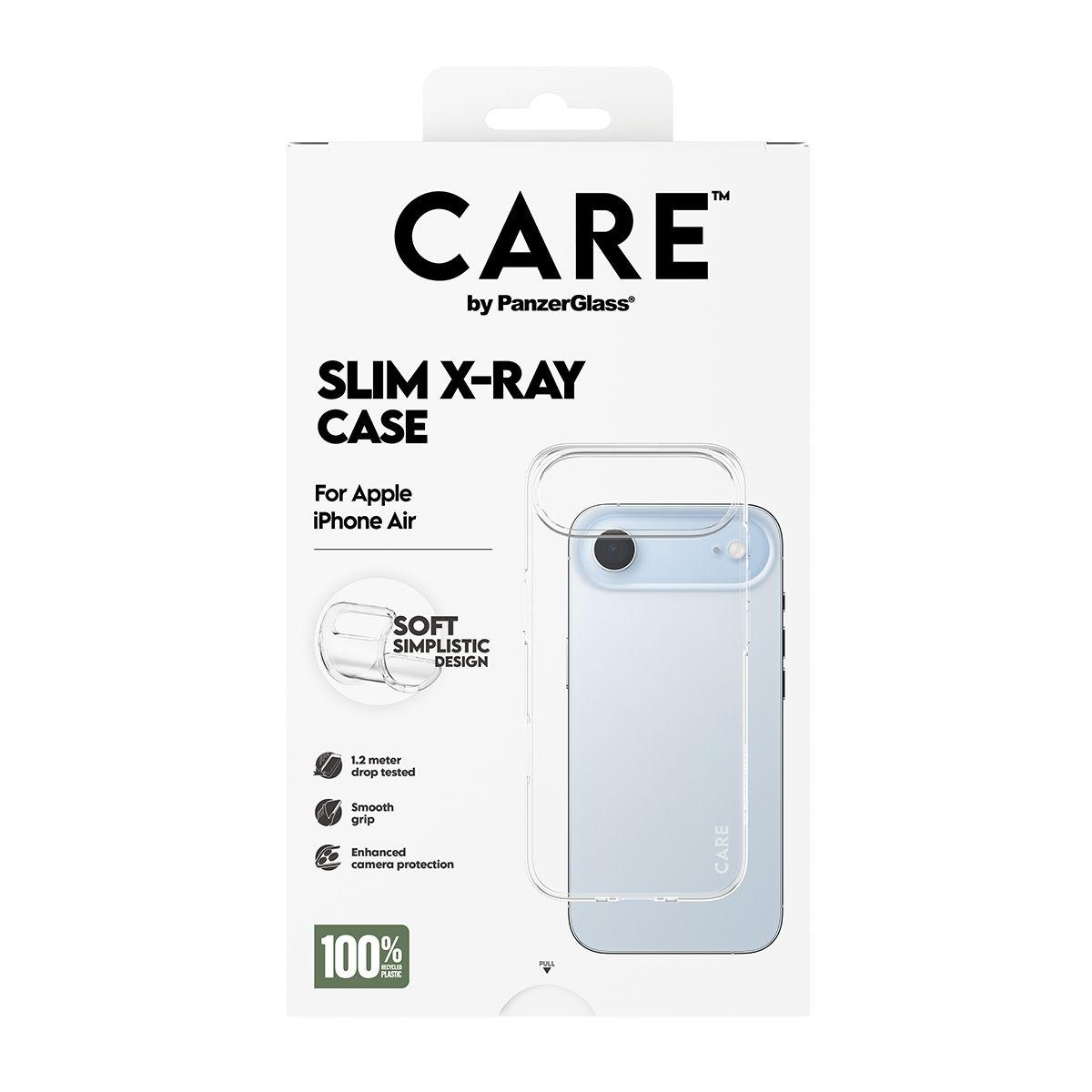 Capa para Telemóvel PANZERGLASS CARE fashionable X-Ray Soft Basic iPhone Air (Apple iPhone Air - Apple - Transparente), miniatura 3