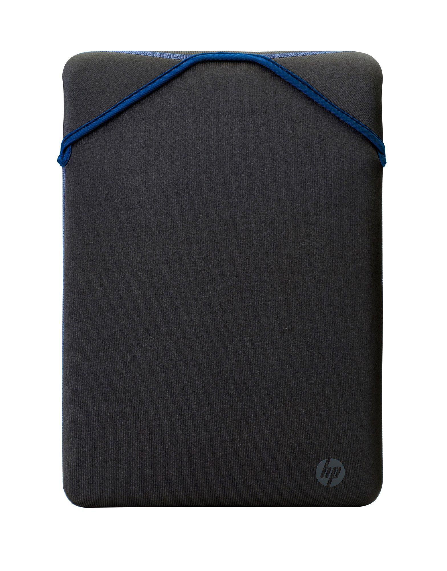Bolsa para Portátil HP 2F1X4AA (Neopreno - 35,8 cm - Altura 1 cm - Preto/Azul)