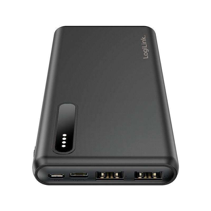 Powerbank LOGILINK PA0311 (8000 mAh - Até 12 W - Micro-USB + USB Type-C - Preto), miniatura 4