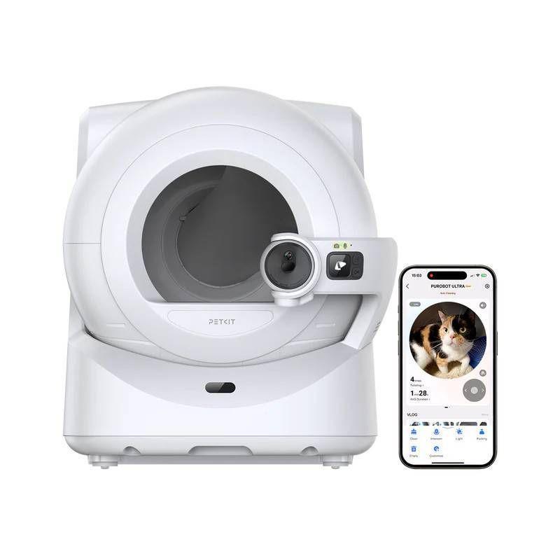 Caixa de Areia PETKIT Purobot Ultra (Câmara IA - Branco), miniatura 3