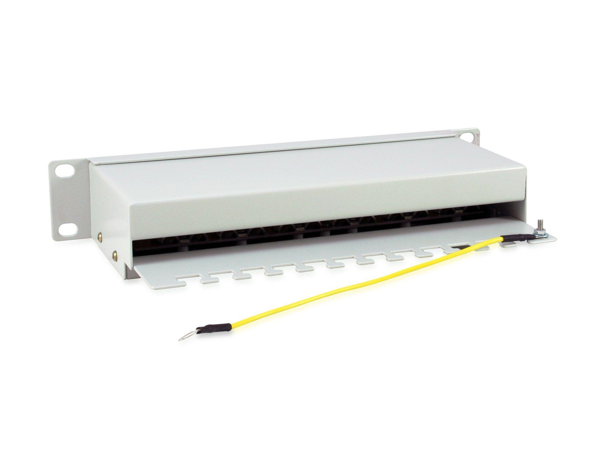 Painel de Patch EQUIP 208014 (12 Portas - RJ-45 Cat6 - 1U - 10" - Cinzento), miniatura 3