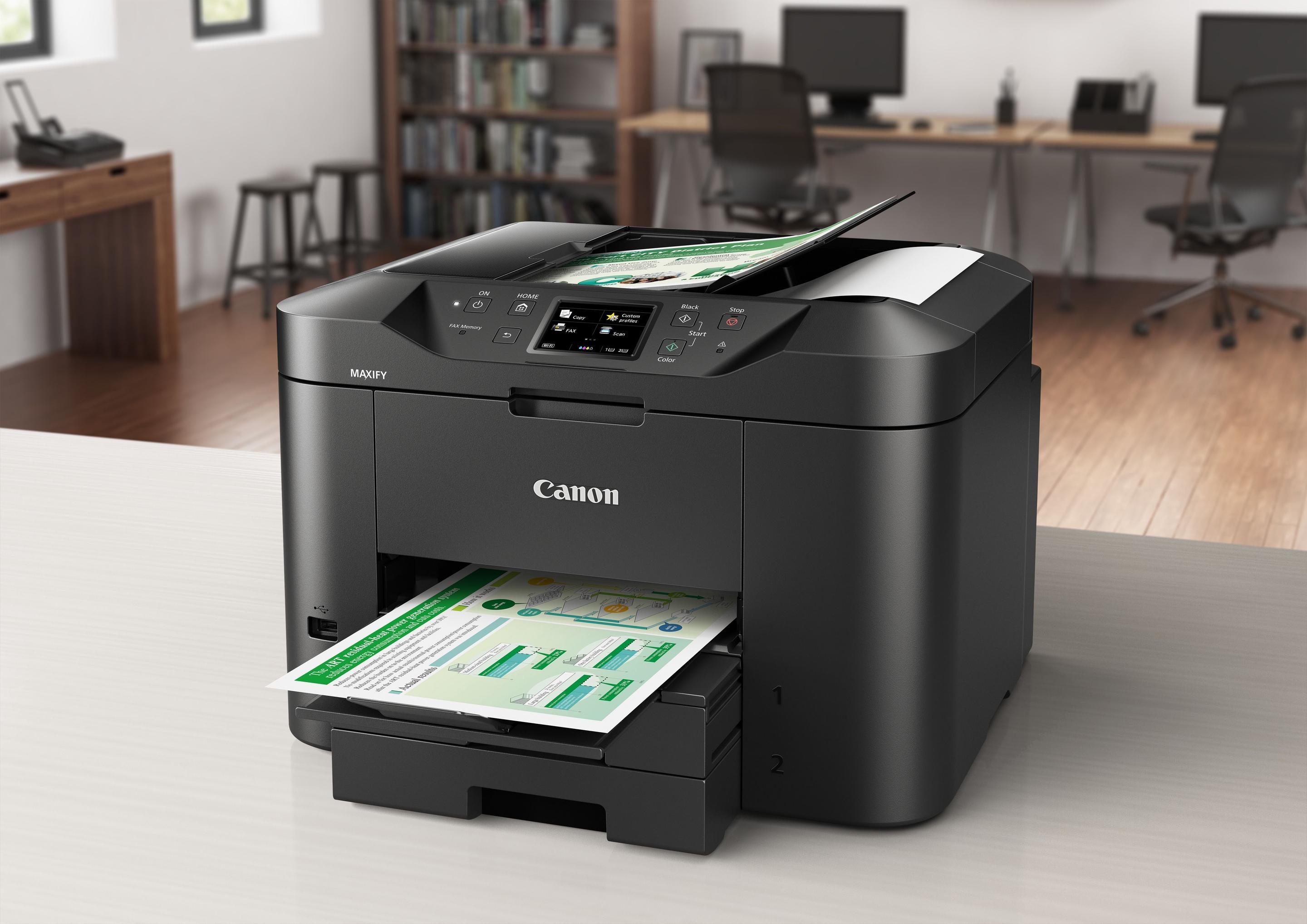 Impressora Multifunções CANON MAXIFY MB2750 (A4 - Impressão a cores - 500 folhas - Preto) — miniatura 5