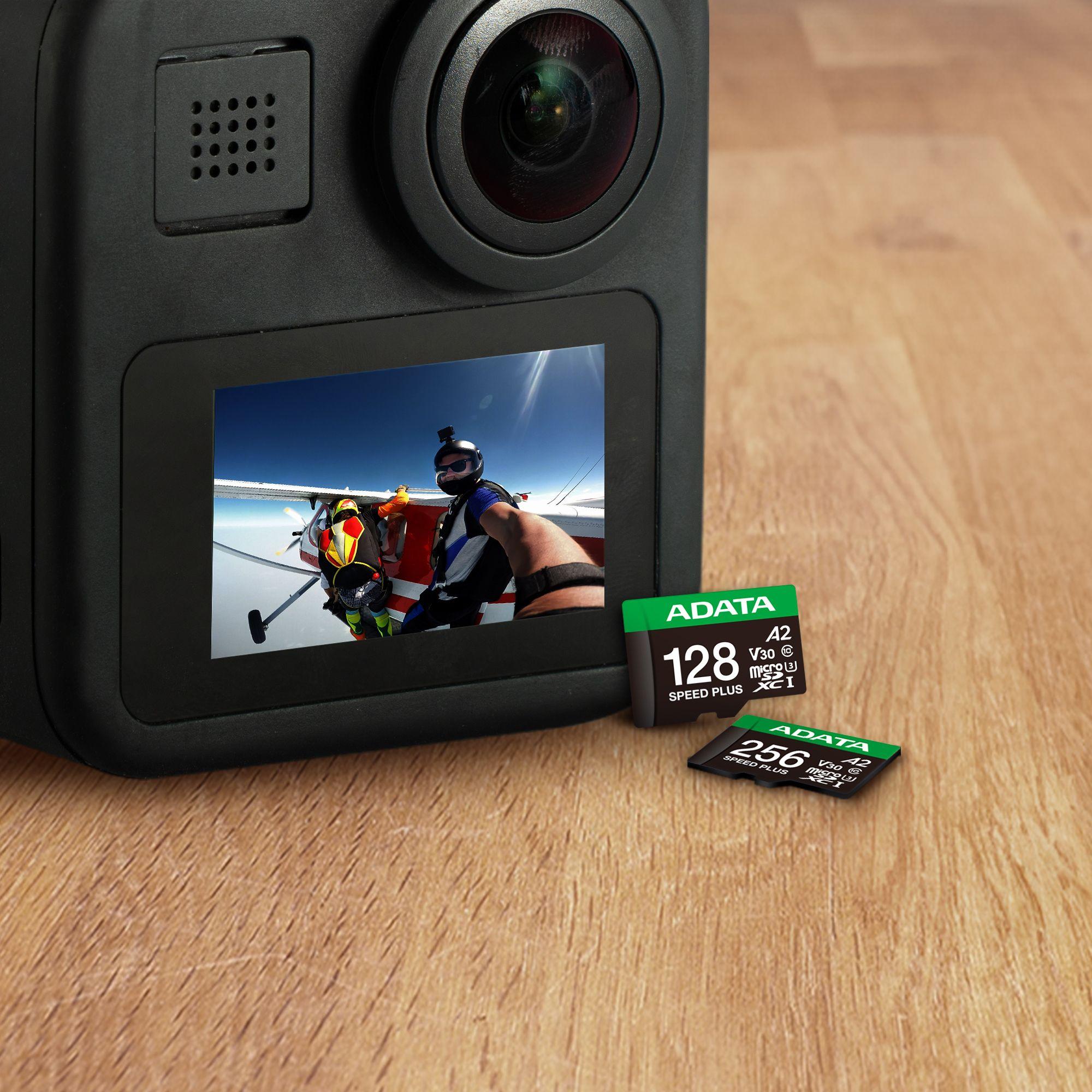 Cartão de Memória ADATA Speed Plus (64GB - Classe 10 - 160 MB/s - Preto/Verde/Branco), miniatura 4