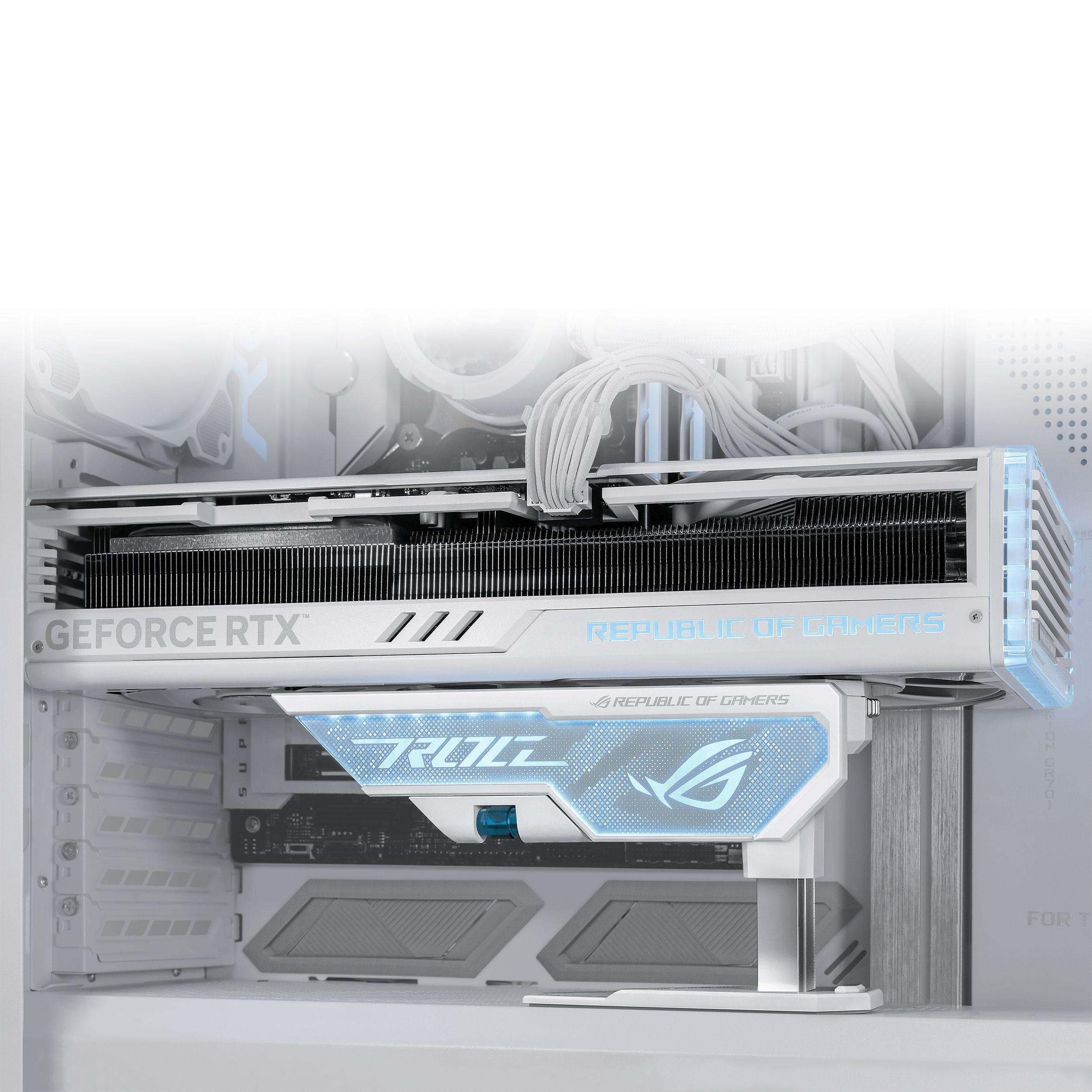Suporte para Placa Gráfica ASUS ROG Herculx XH01 (Branco) — miniatura 9