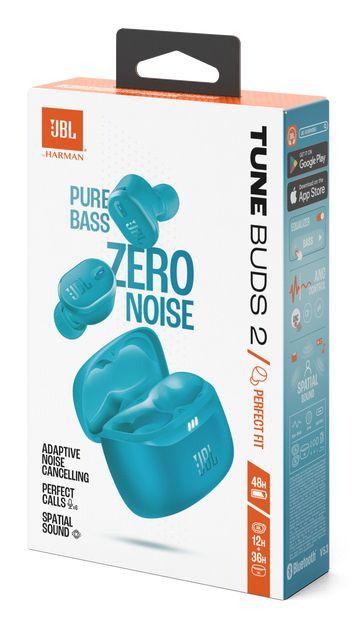 Auscultadores JBL Tune Buds 2 (Binaural - True Wireless Stereo - Intra-aural - Turquesa), miniatura 10