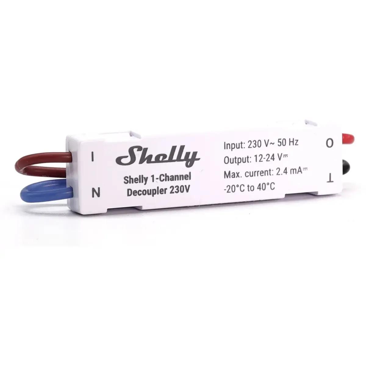 Módulo Isolador de Sinal SHELLY Shelly_1CD (1 Canal - 230 Vac - 12/24 Vdc), miniatura 5