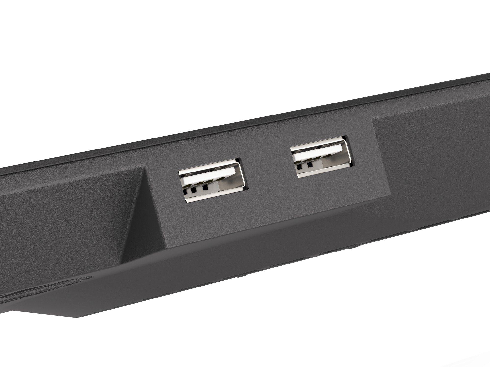 Base de Refrigeração para Portátil GENESIS Oxid 450 RGB (15,6" - 39,6 cm - 2400 RPM - Preto), miniatura 2