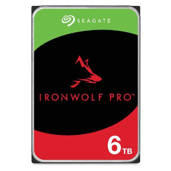 Disco Rígido SEAGATE IronWolf Pro ST6000NT001 (6 TB - 3.5 " - SATA 6 Gbit/s)