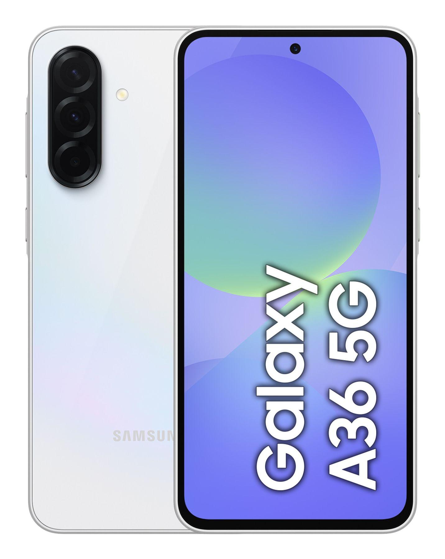 Smartphone SAMSUNG Galaxy A36 5G (6GB/128GB - 6,7" - Branco) — miniatura 2