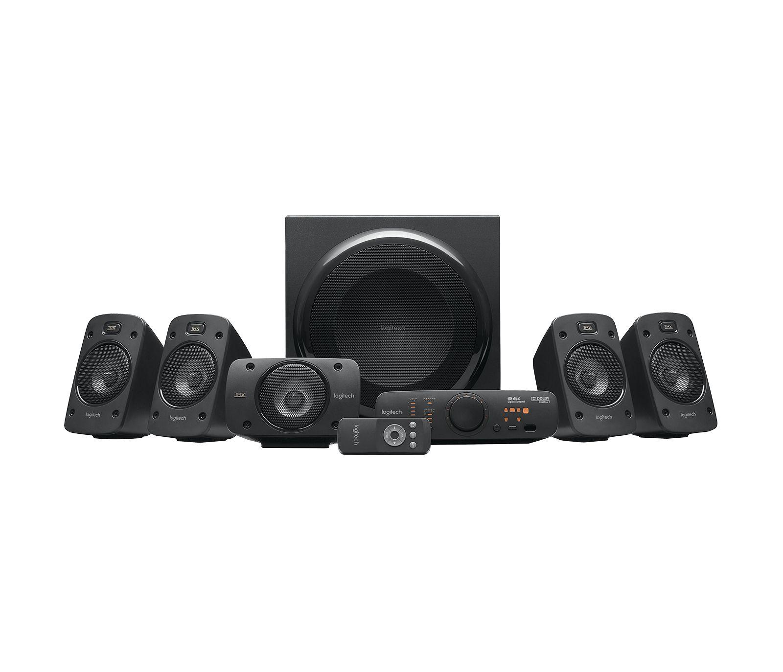 Sistema de Colunas LOGITECH Z906 (500 W - Com fios - Preto) — miniatura 2
