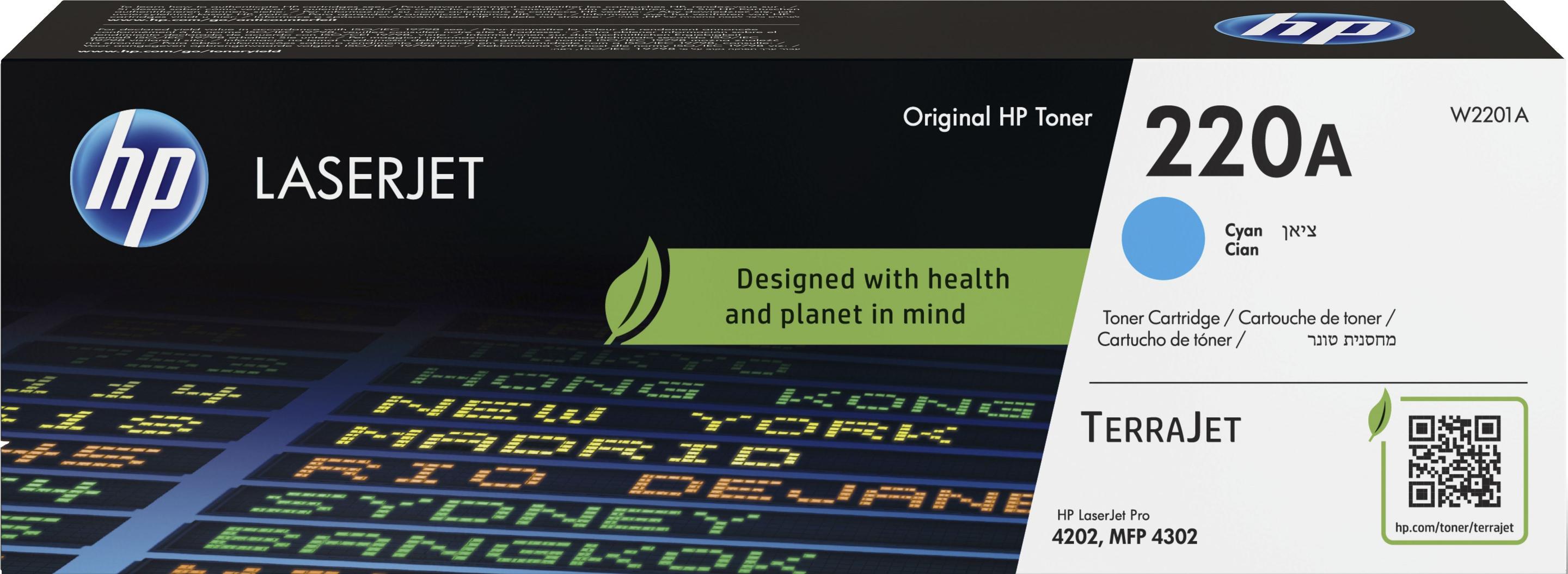 Toner HP 220A W2201A (1800 páginas - Ciano)