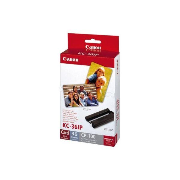 Kit de Tinteiro e Papel Fotográfico CANON KC-36IP (36 folhas), miniatura 2