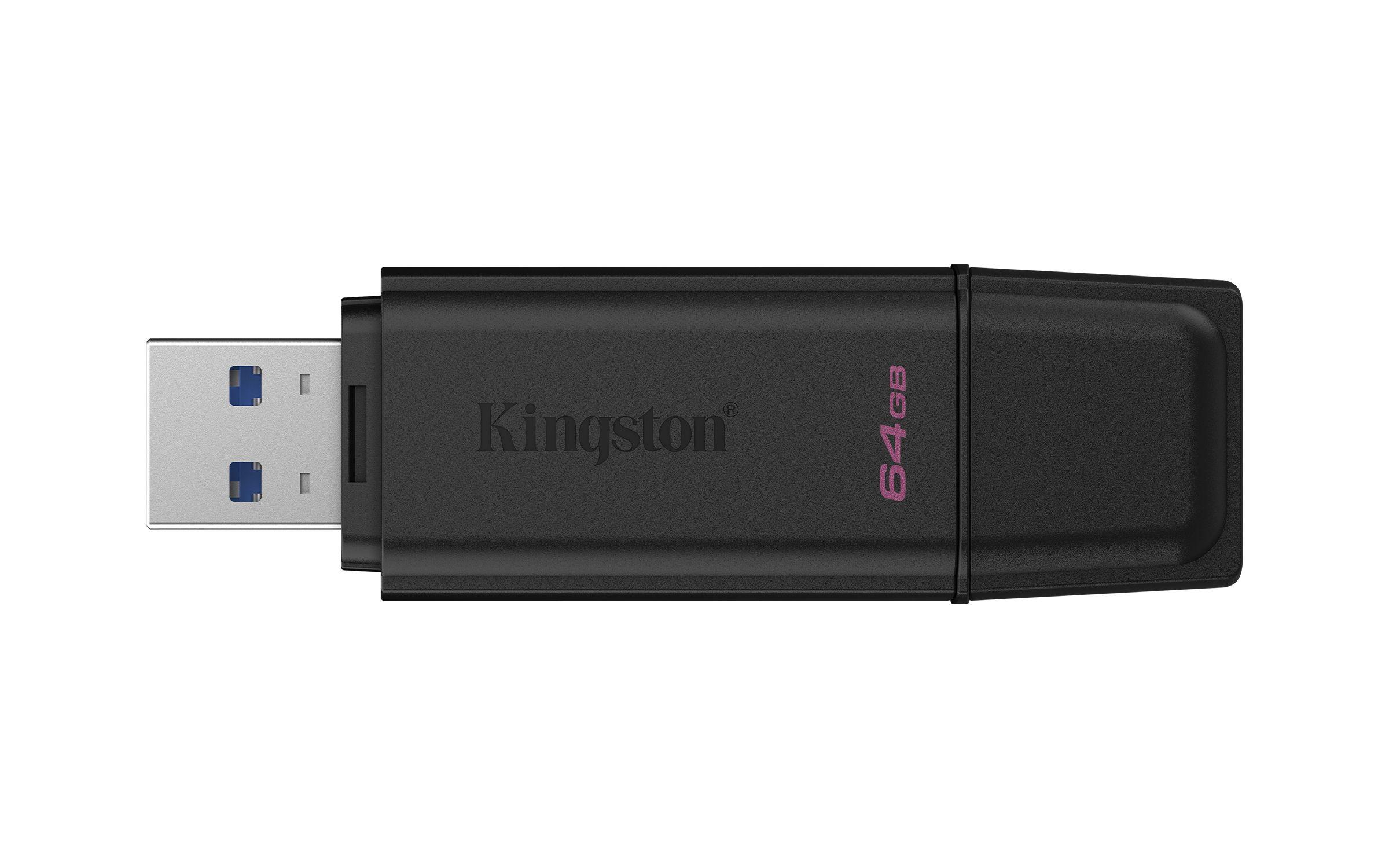 Pen USB KINGSTON DataTraveler Exodia DTXG2/64GB (Tampa - USB Type-A - 3.2 Gen 1 - Preto) — miniatura 2