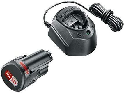 Conjunto de Carregador e Bateria BOSCH GAL 1210 CV (Preto)